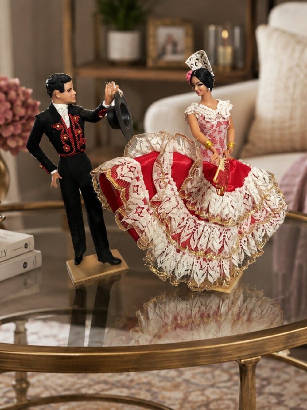 Vintage Flamenco Spanish Dancer Figurines SHIPS FREE